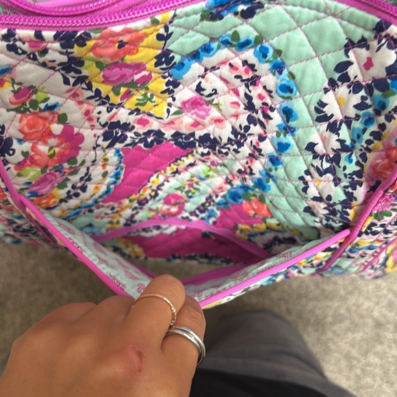 Vera Bradley Wildflower Paisley Miller Travel - Picture 6 of 7